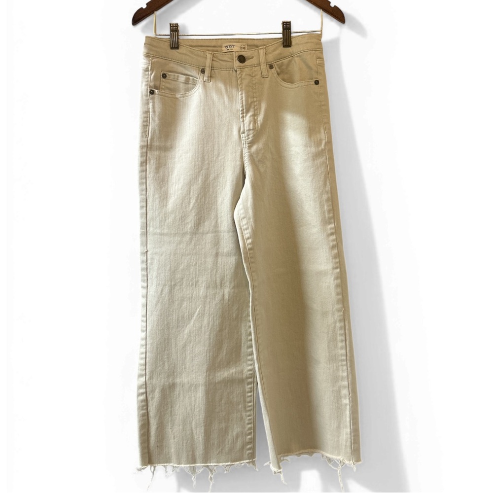 Oat New York Cream Wide Leg Jeans